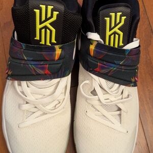 Nike Kyrie 2 White and Black Nike Shoes
